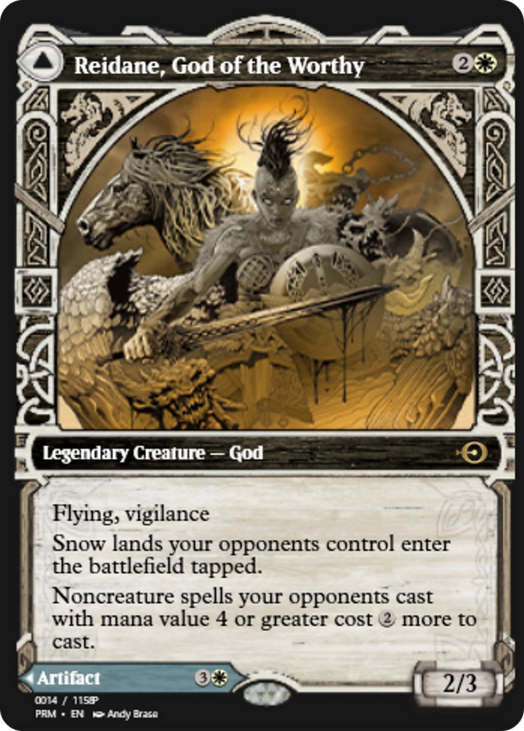 Reidane, God of the Worthy // Valkmira, Protector's Shield - Image 1