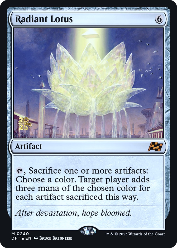 2025 Magic: The Gathering Aetherdrift Promos 2025 Magic: The Gathering Aetherdrift Promos #240s trading card