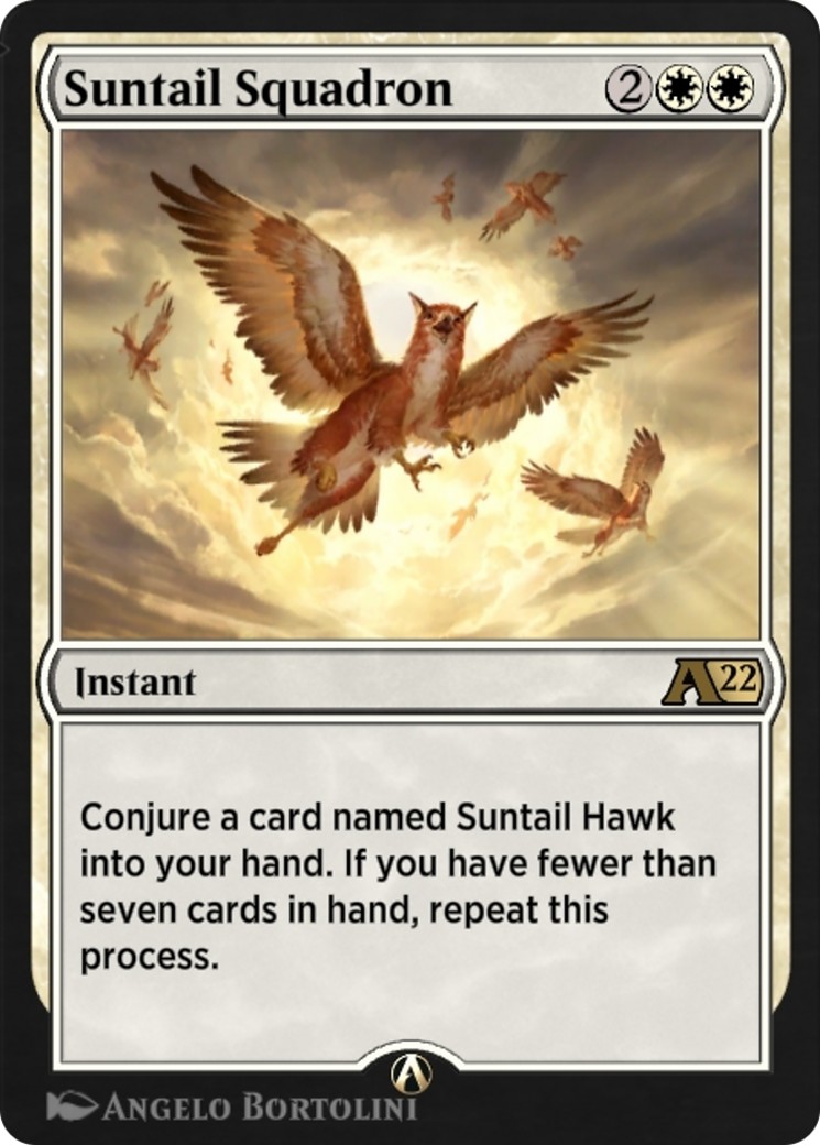 2021 Magic: The Gathering Alchemy: Innistrad Suntail Squadron #11 trading card