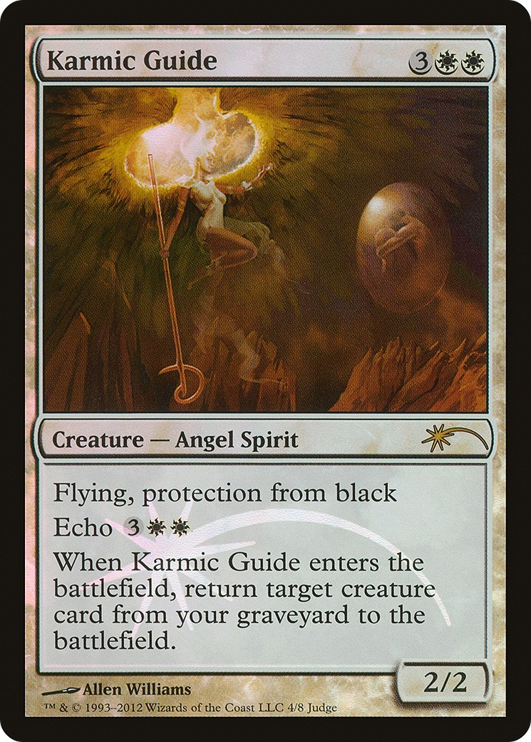 2012 Magic: The Gathering Judge Gift Cards Karmic Guide #4 trading card