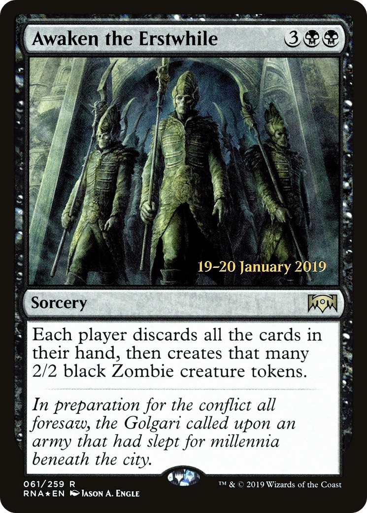 Awaken the Erstwhile (Rare · Foil)