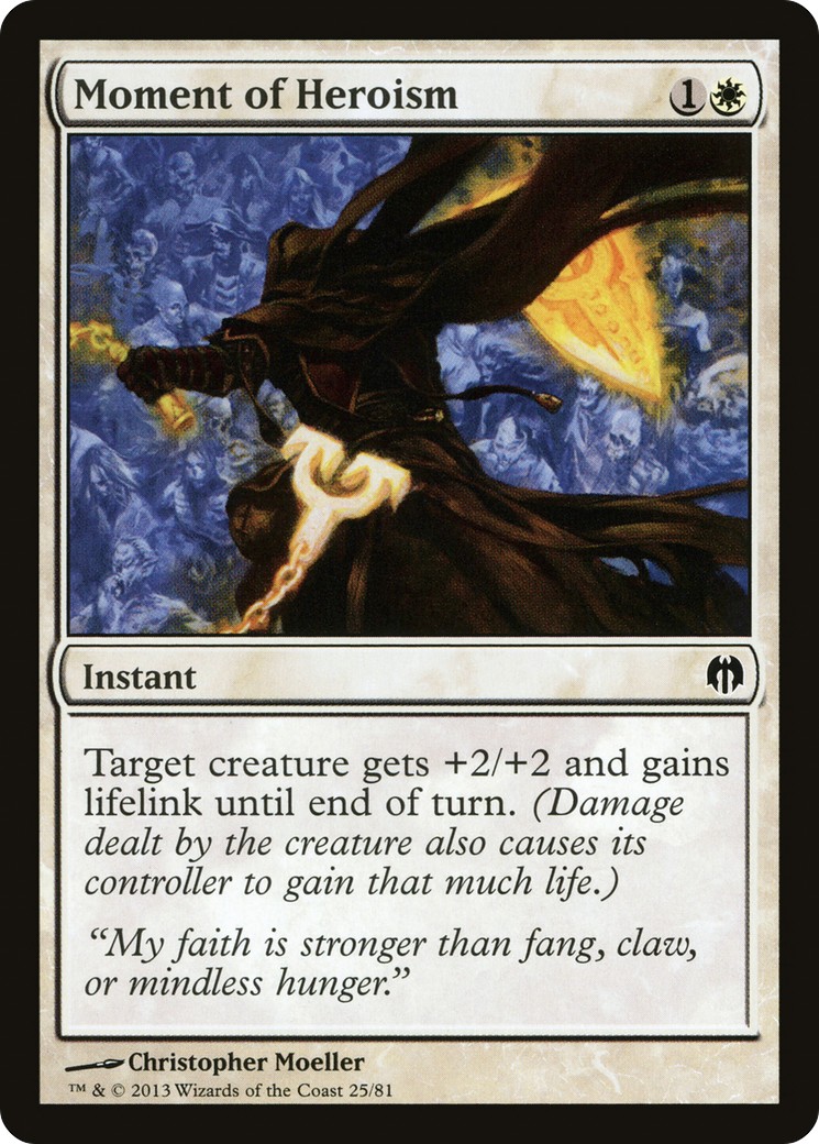 2013 Magic: The Gathering Duel Decks: Heroes vs. Monsters 2013 Magic: The Gathering Duel Decks: Heroes vs. Monsters #25 tradi