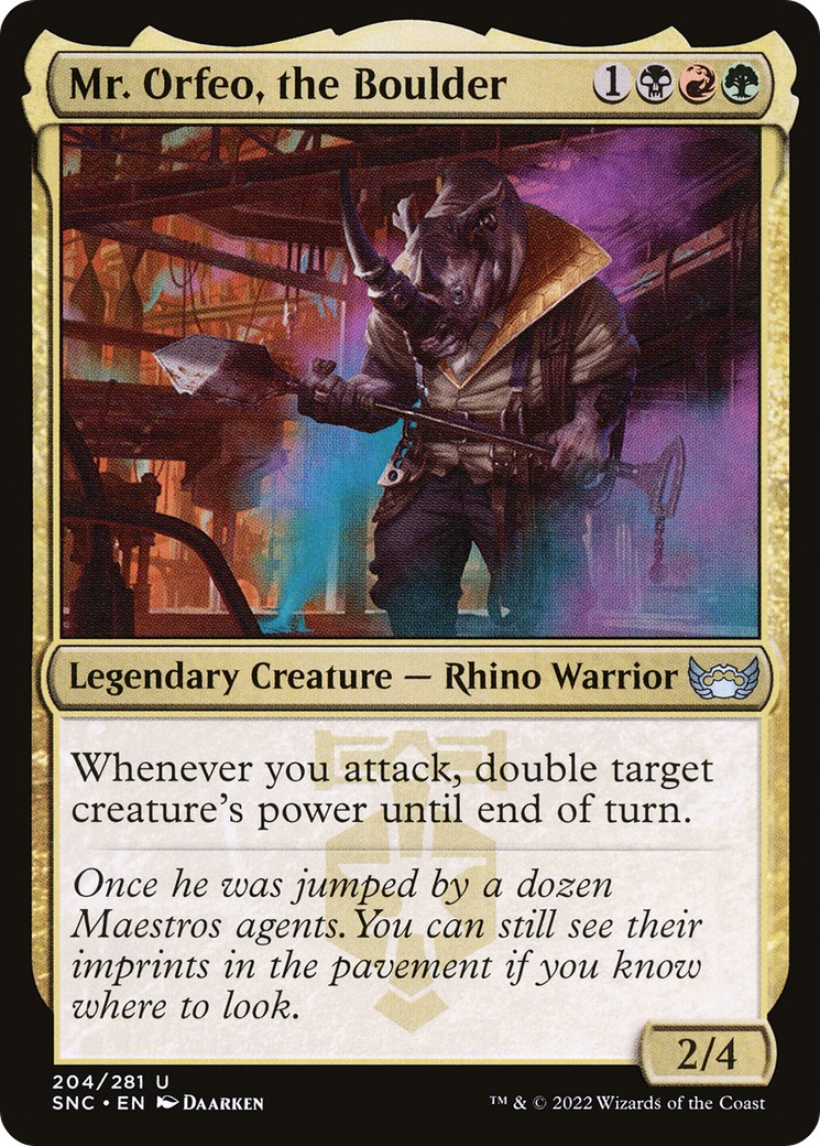 Mr. Orfeo, the Boulder - Image 1