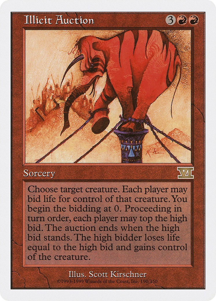1999 Magic: The Gathering Classic Sixth Edition 1999 Magic: The Gathering Classic Sixth Edition #190 trading card