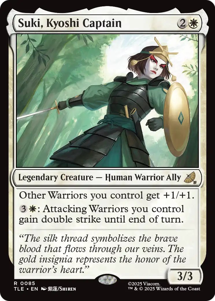 Suki, Kyoshi Captain - Image 1