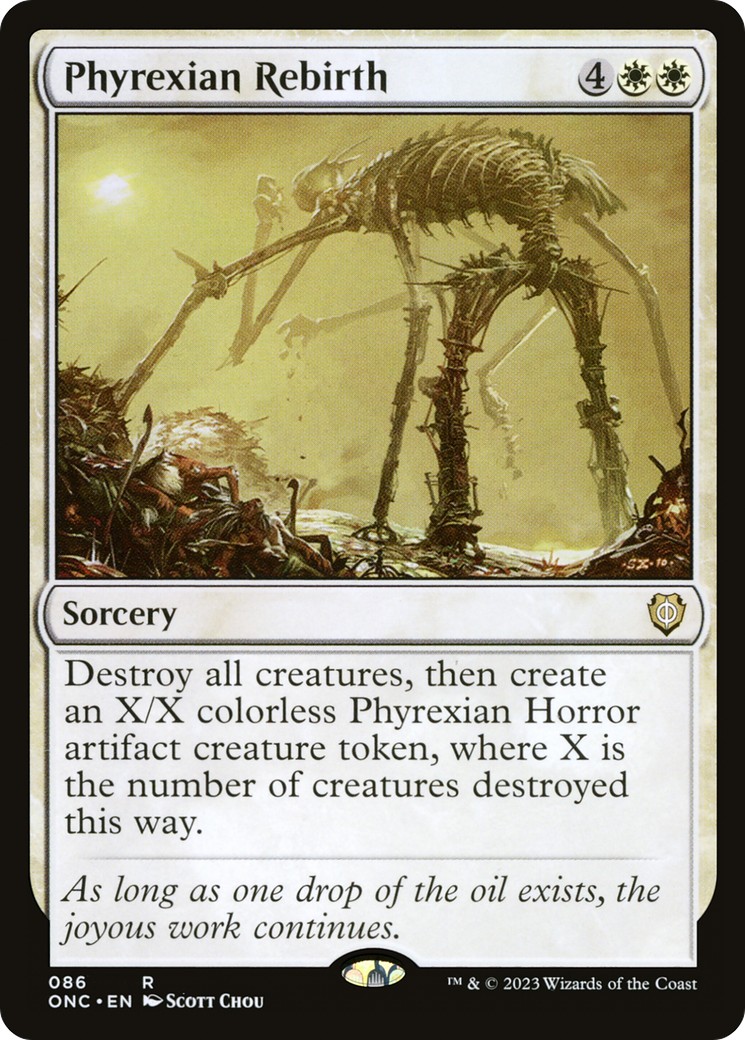 2023 Magic: The Gathering Phyrexia: All Will Be One 2023 Magic: The Gathering Phyrexia: All Will Be One #86 trading card