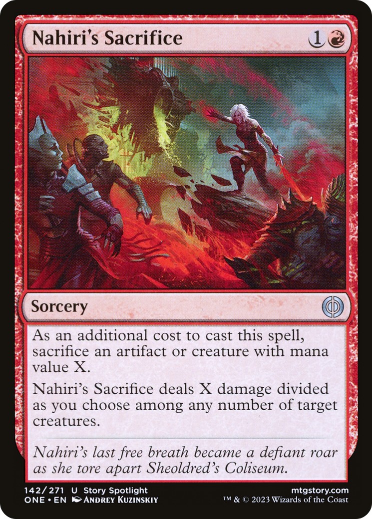 Nahiri's Sacrifice - Image 1