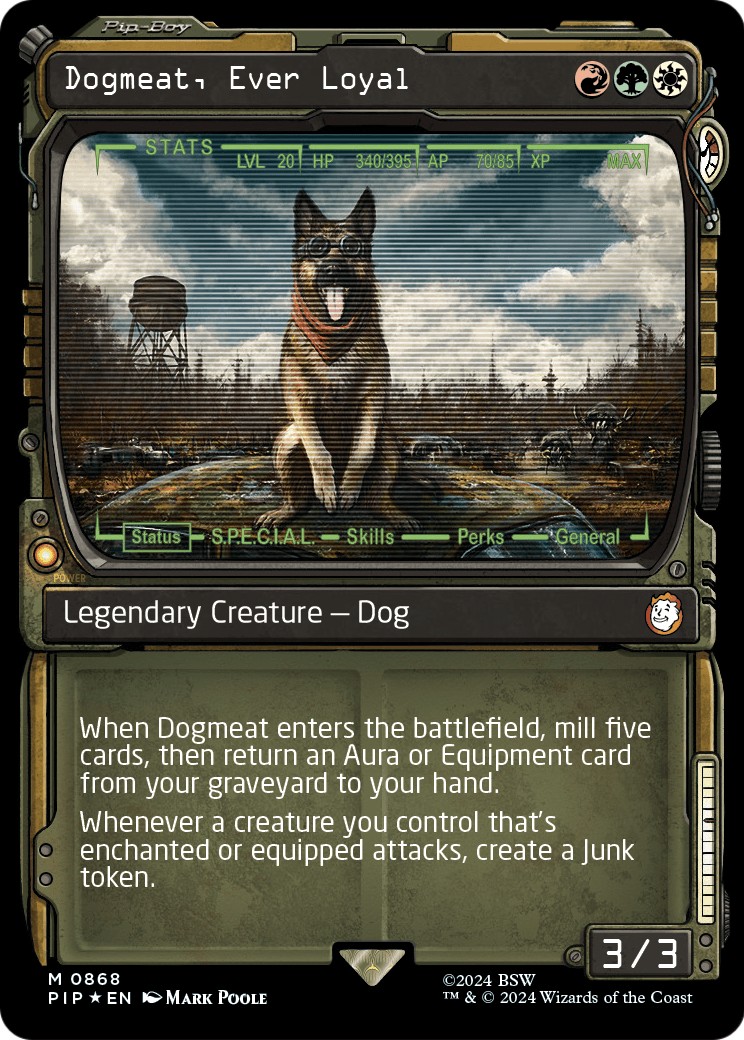 2024 Magic: The Gathering Fallout 2024 Magic: The Gathering Fallout #868 trading card