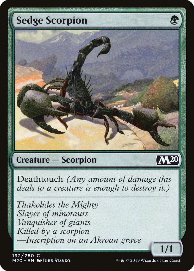 Sedge Scorpion - Image 1