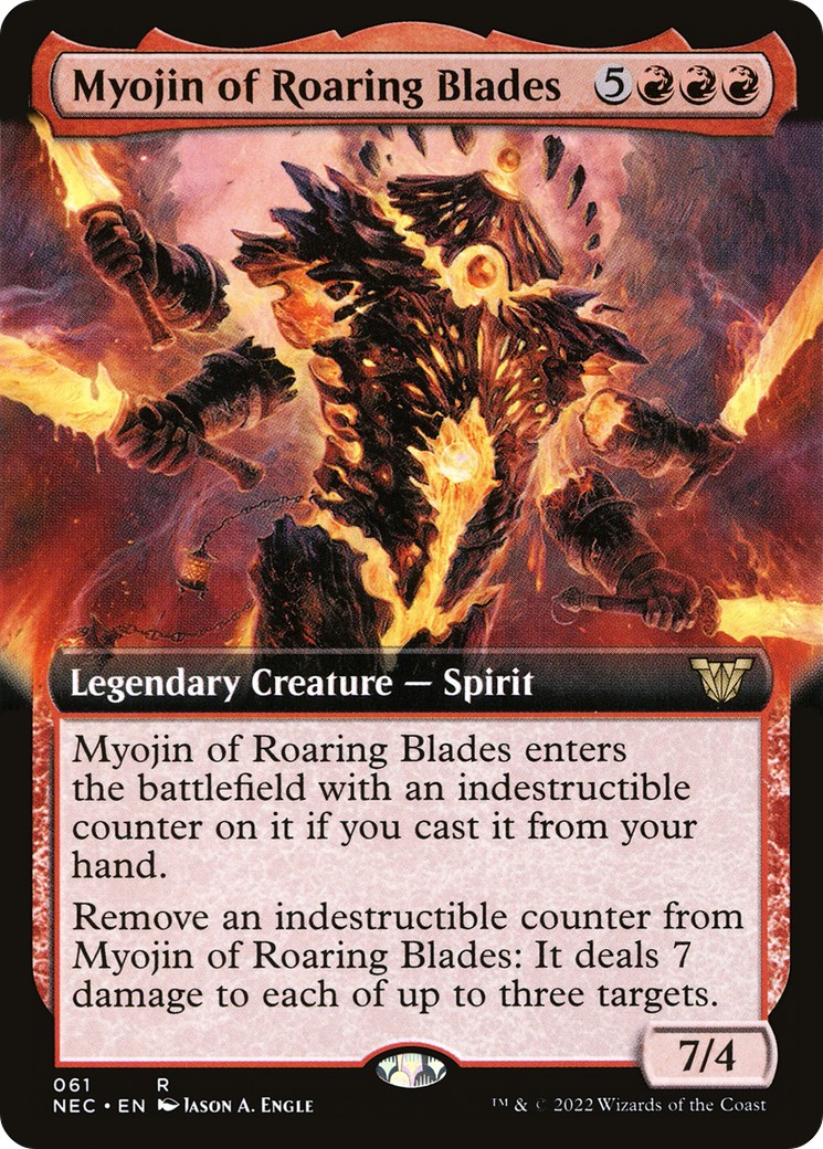 2022 Magic: The Gathering Neon Dynasty 2022 Magic: The Gathering Neon Dynasty #61 trading card