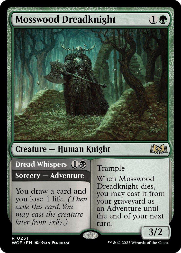 Mosswood Dreadknight // Dread Whispers - Image 1