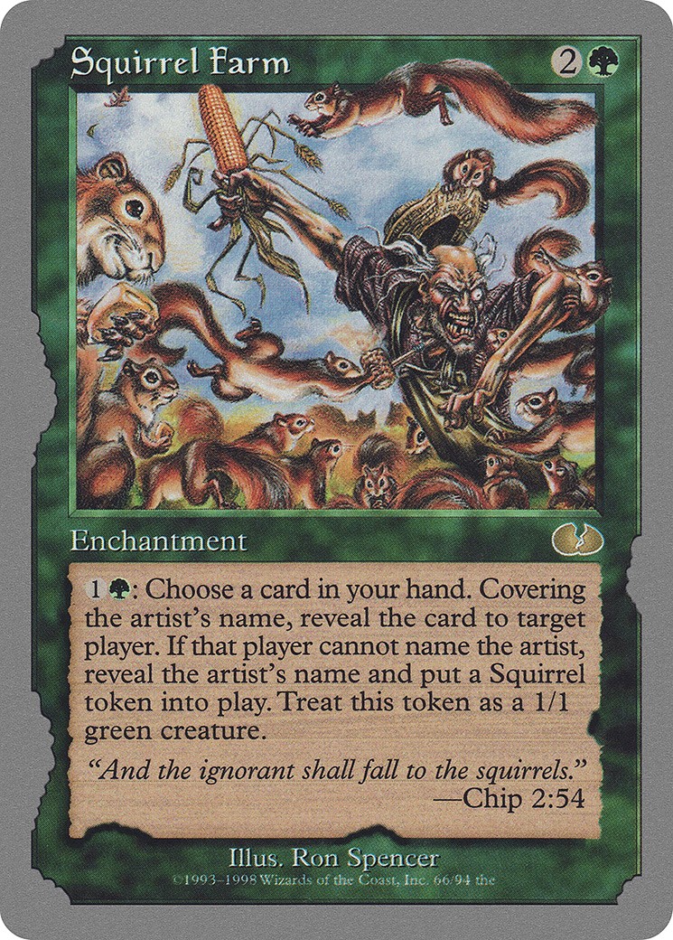 1998 Magic: The Gathering Unglued 1998 Magic: The Gathering Unglued #66 trading card
