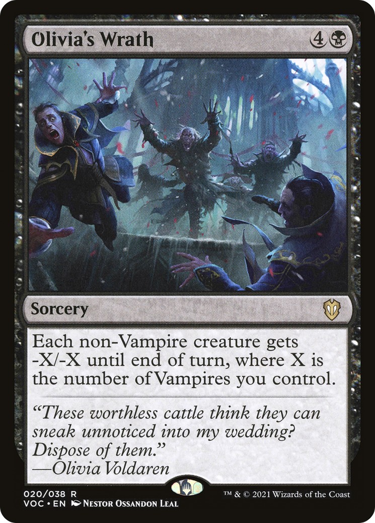 2021 Magic: The Gathering Crimson Vow 2021 Magic: The Gathering Crimson Vow #20 trading card