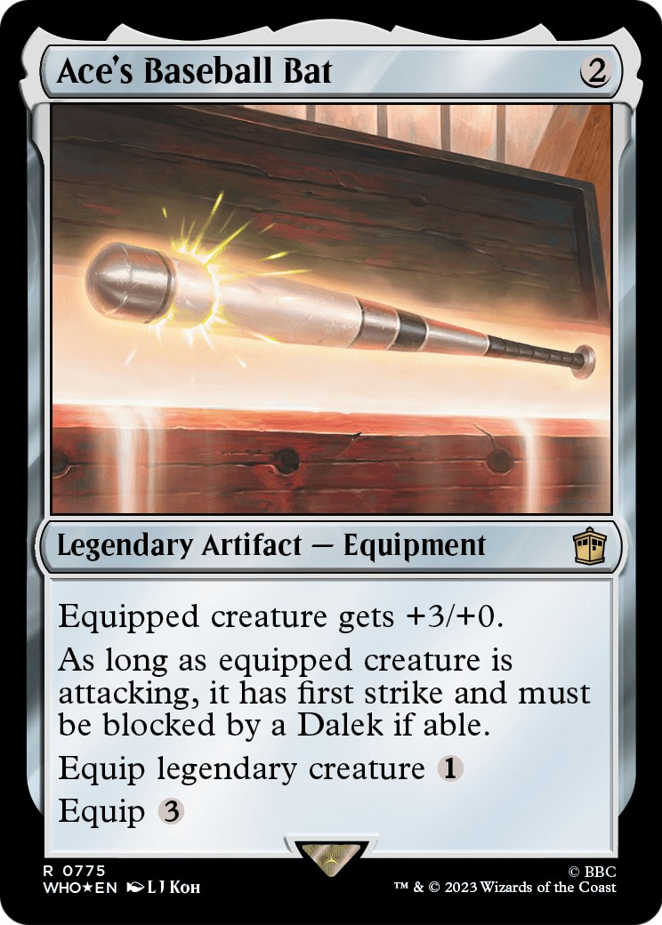 2023 Magic: The Gathering Doctor Who 2023 Magic: The Gathering Doctor Who #775 trading card