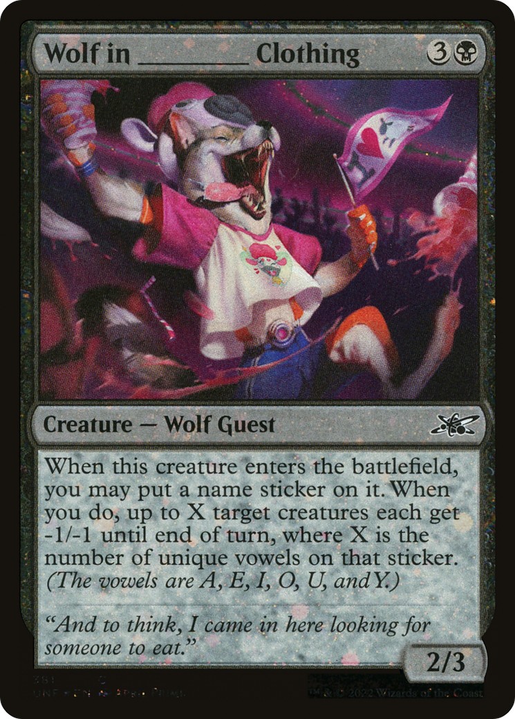 Wolf in _____ Clothing - Image 1