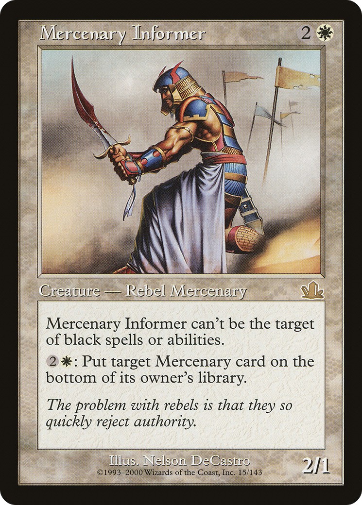 Mercenary Informer - Image 1