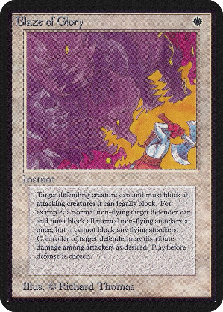 1993 Magic: The Gathering Alpha 1993 Magic: The Gathering Alpha #6 trading card