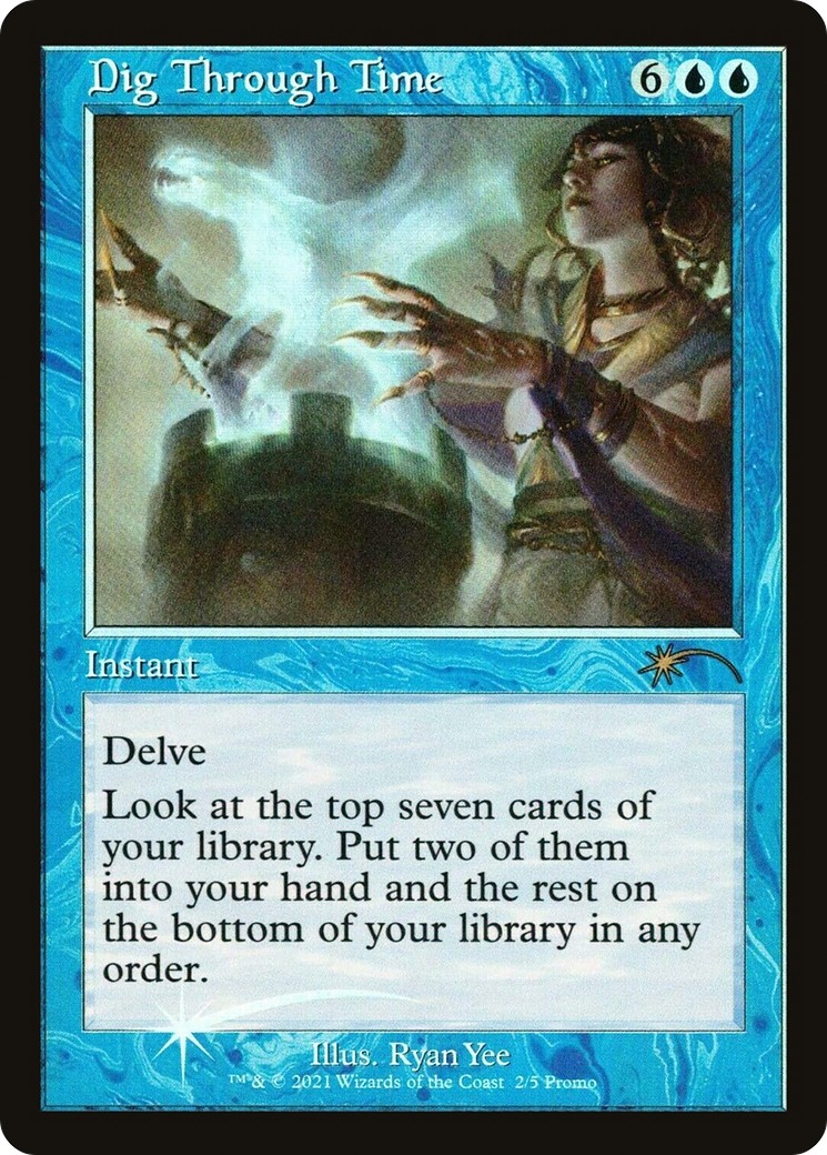 2021 Magic: The Gathering Love Your LGS Dig Through Time #2 trading card