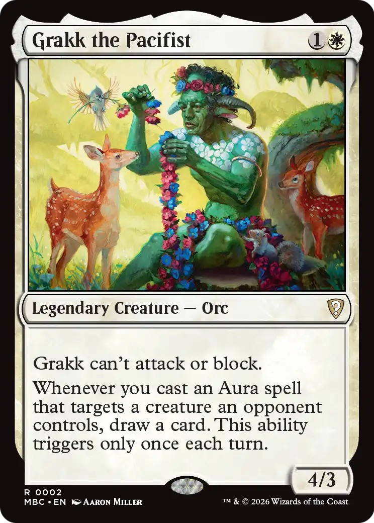 Grakk the Pacifist (Rare · Normal)