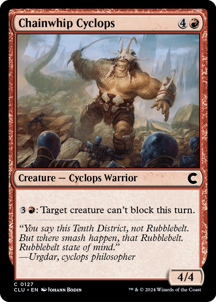 Chainwhip Cyclops - Image 1