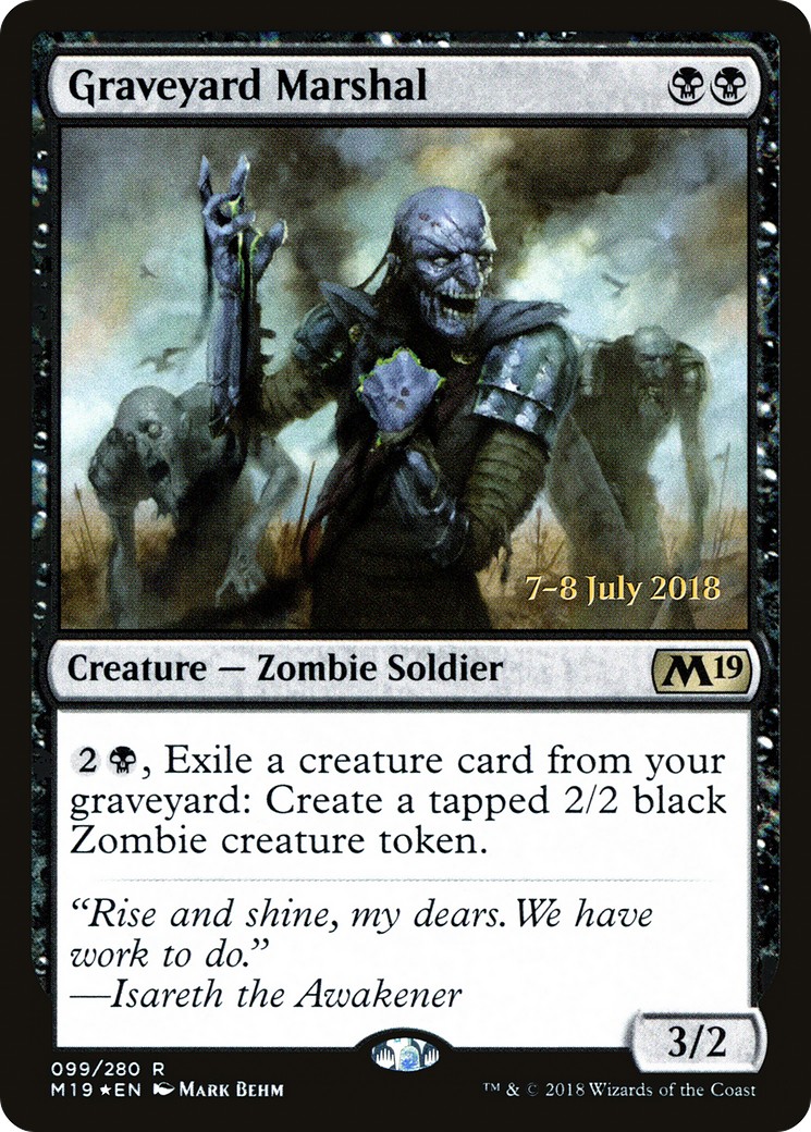 2018 Magic: The Gathering Core Set 2019 Promos 2018 Magic: The Gathering Core Set 2019 Promos #99s trading card