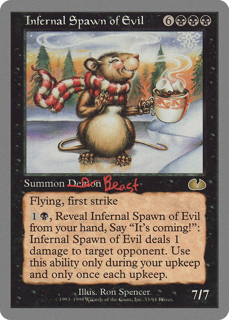1998 Magic: The Gathering Unglued 1998 Magic: The Gathering Unglued #33 trading card