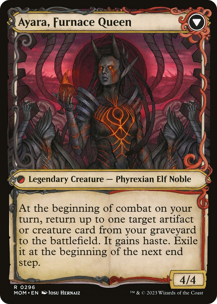 Ayara, Widow of the Realm // Ayara, Furnace Queen thumbnail 2