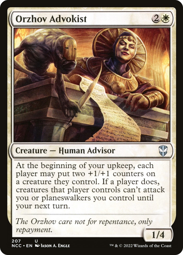 2022 Magic: The Gathering New Capenna 2022 Magic: The Gathering New Capenna #207 trading card