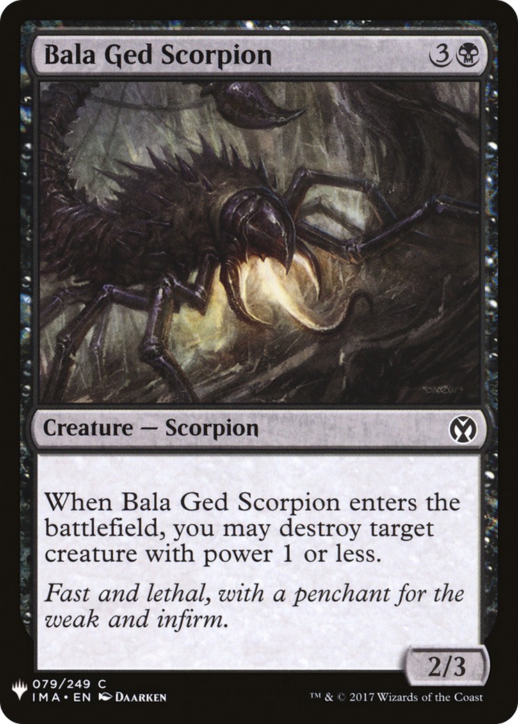 2019 Magic: The Gathering The List 2019 Magic: The Gathering The List #IMA-79 trading card