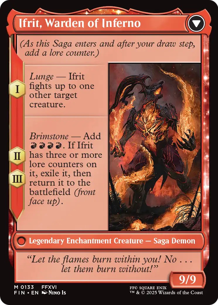 Clive, Ifrit's Dominant // Ifrit, Warden of Inferno thumbnail 2