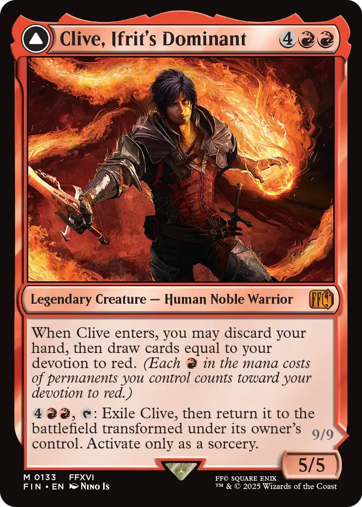 Clive, Ifrit's Dominant // Ifrit, Warden of Inferno - Image 1