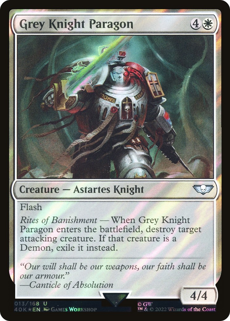 2022 Magic: The Gathering Warhammer 40,000 2022 Magic: The Gathering Warhammer 40,000 #13★ trading card