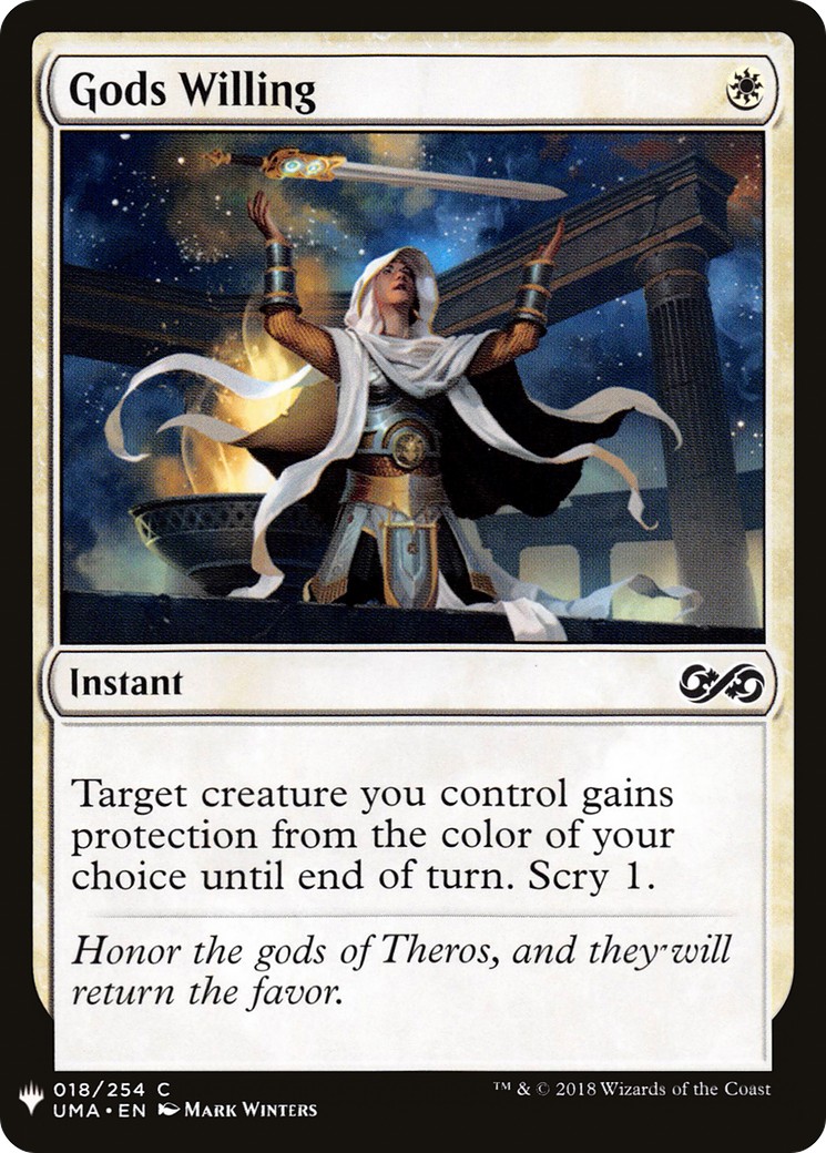 2019 Magic: The Gathering The List 2019 Magic: The Gathering The List #UMA-18 trading card