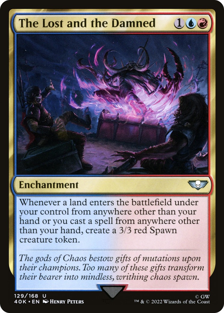 2022 Magic: The Gathering Warhammer 40,000 2022 Magic: The Gathering Warhammer 40,000 #129 trading card
