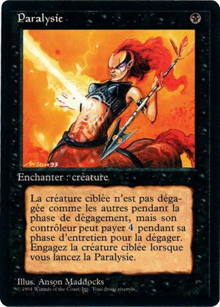 1994 Magic: The Gathering Foreign Black Border 1994 Magic: The Gathering Foreign Black Border #121 trading card