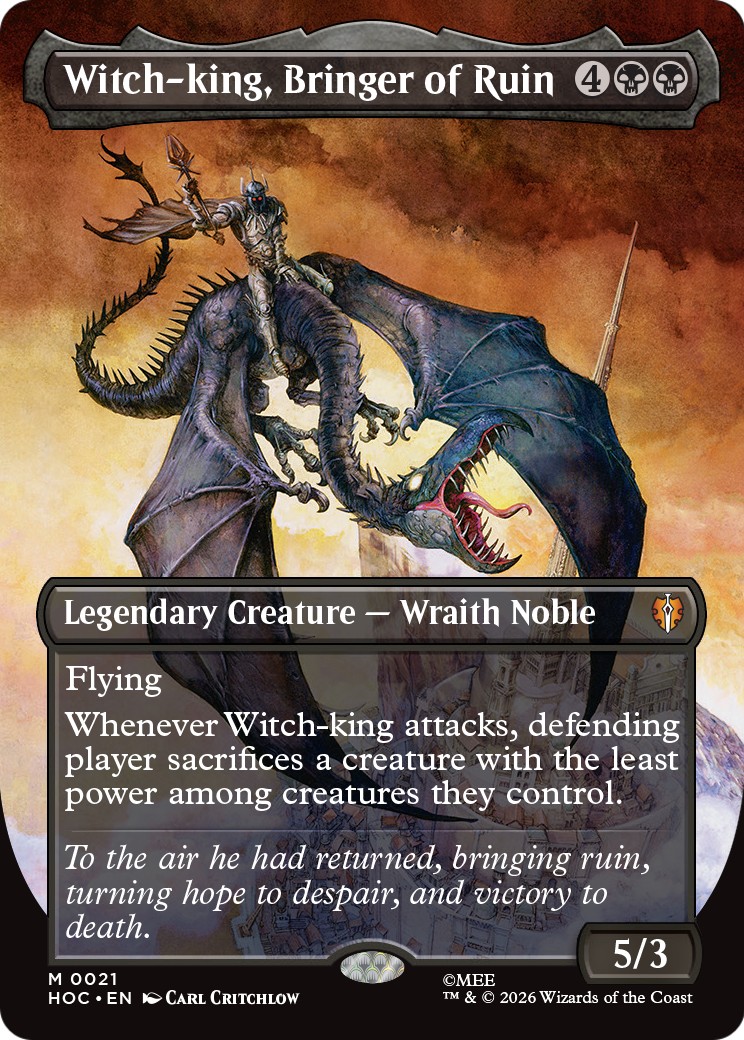 2026 Magic: The Gathering The Hobbit 2026 Magic: The Gathering The Hobbit #21 trading card