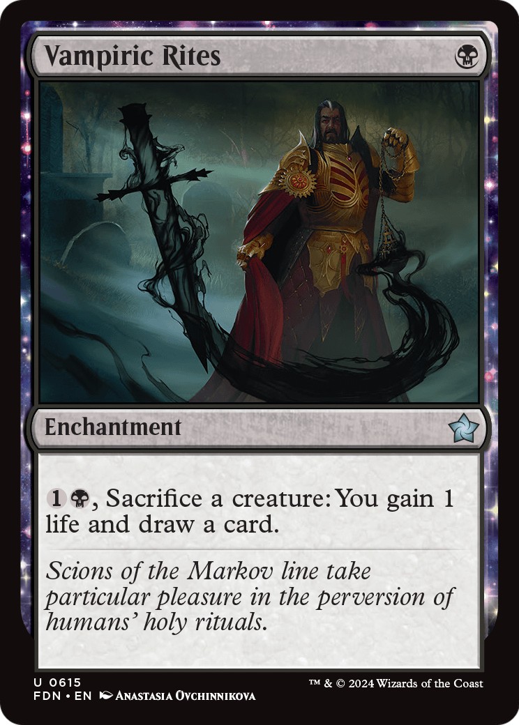 2024 Magic: The Gathering Foundations 2024 Magic: The Gathering Foundations #615 trading card
