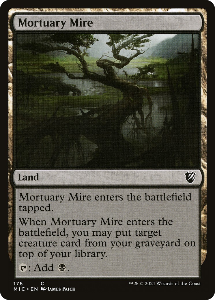2021 Magic: The Gathering Midnight Hunt 2021 Magic: The Gathering Midnight Hunt #176 trading card