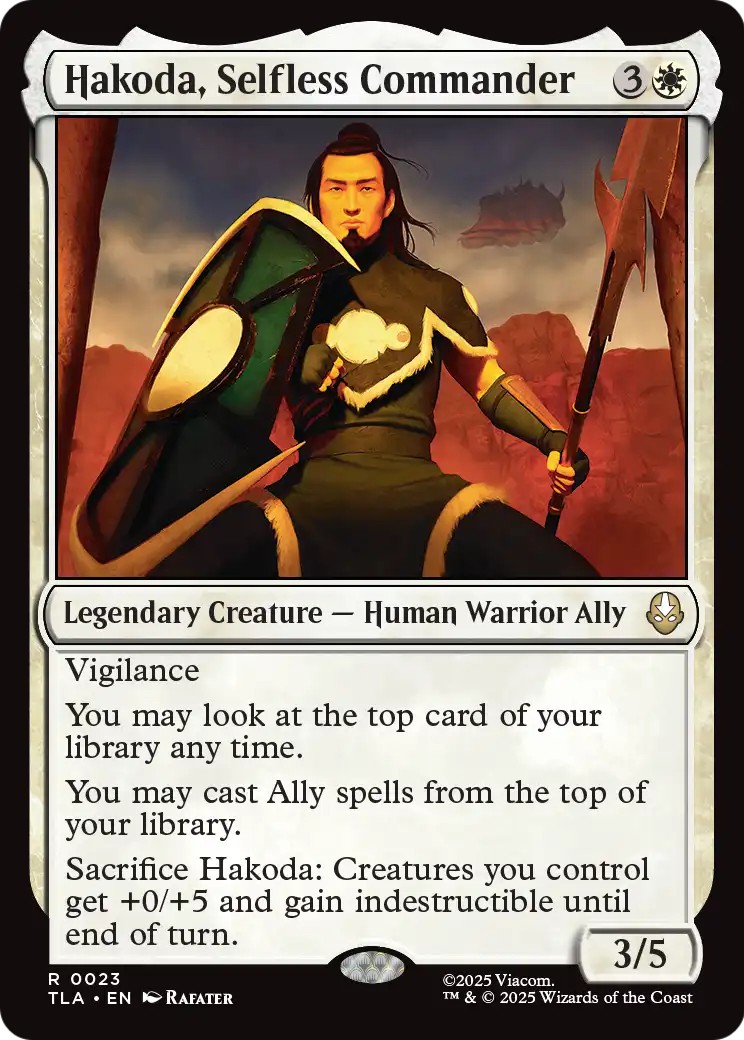 Hakoda, Selfless Commander - Image 1