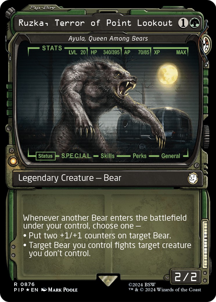 2024 Magic: The Gathering Fallout 2024 Magic: The Gathering Fallout #876 trading card