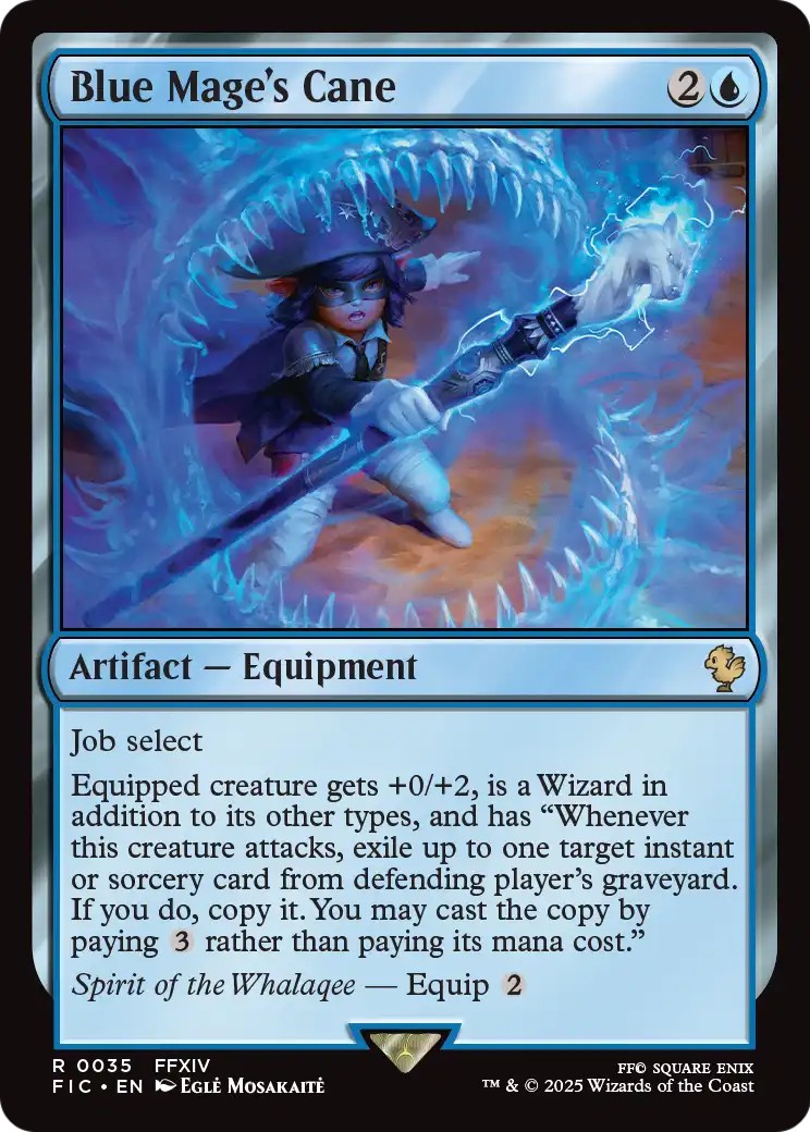 Blue Mage's Cane - Image 1