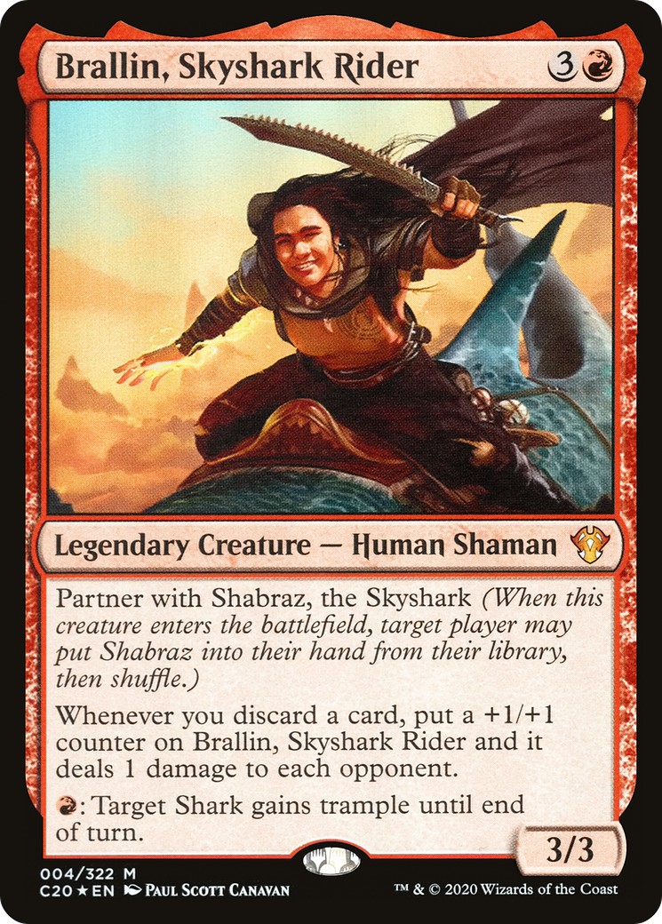 Brallin, Skyshark Rider - Image 1