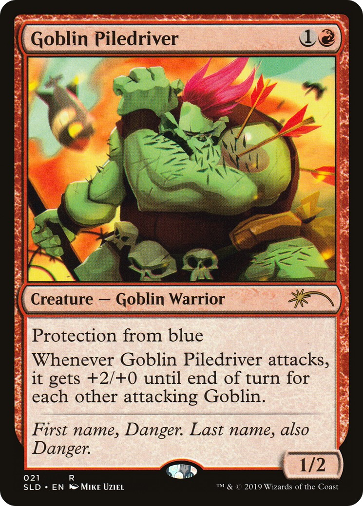 2019 Magic: The Gathering Secret Lair Drop 2019 Magic: The Gathering Secret Lair Drop #21 trading card