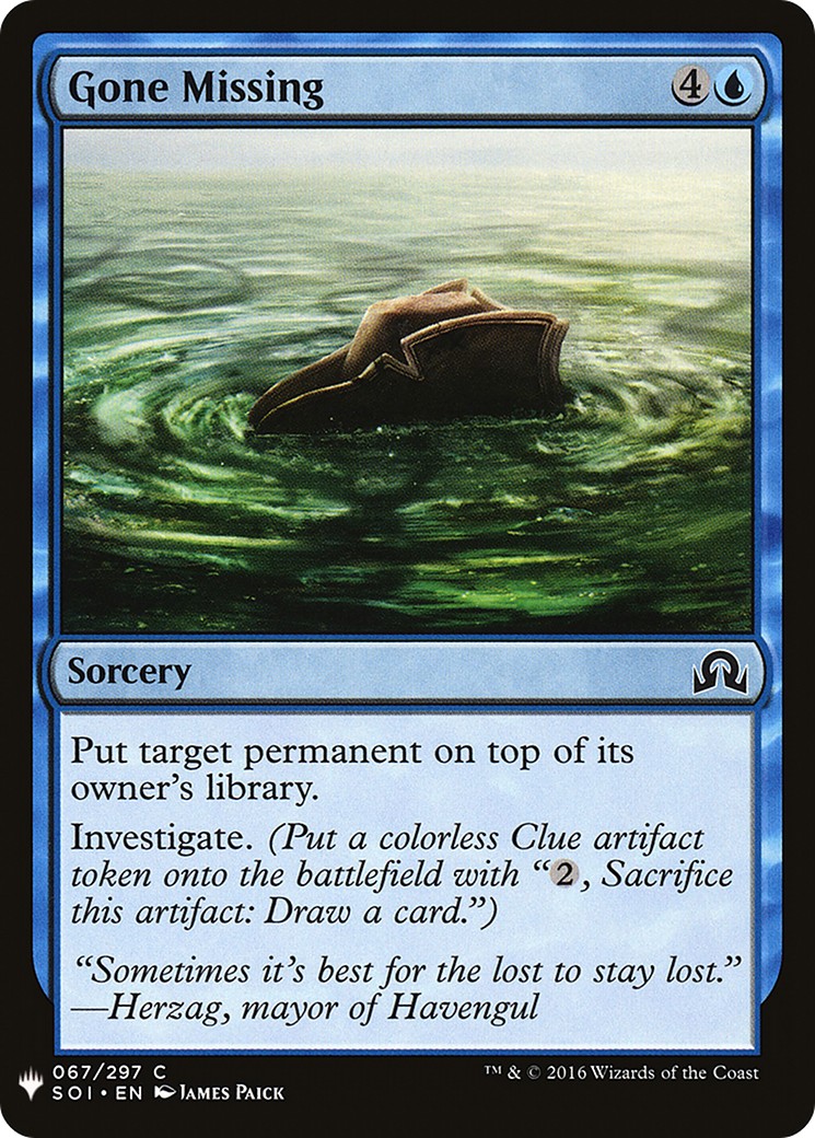 Gone Missing - Image 1