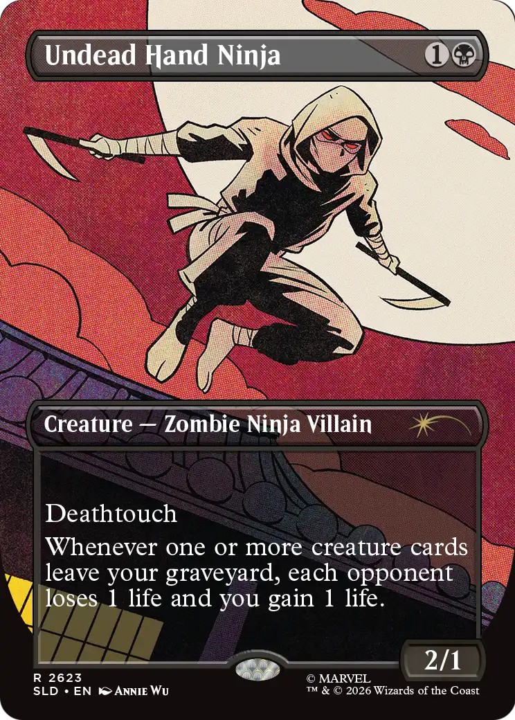 2026 Magic: The Gathering Secret Lair Drop 2026 Magic: The Gathering Secret Lair Drop #2623 trading card