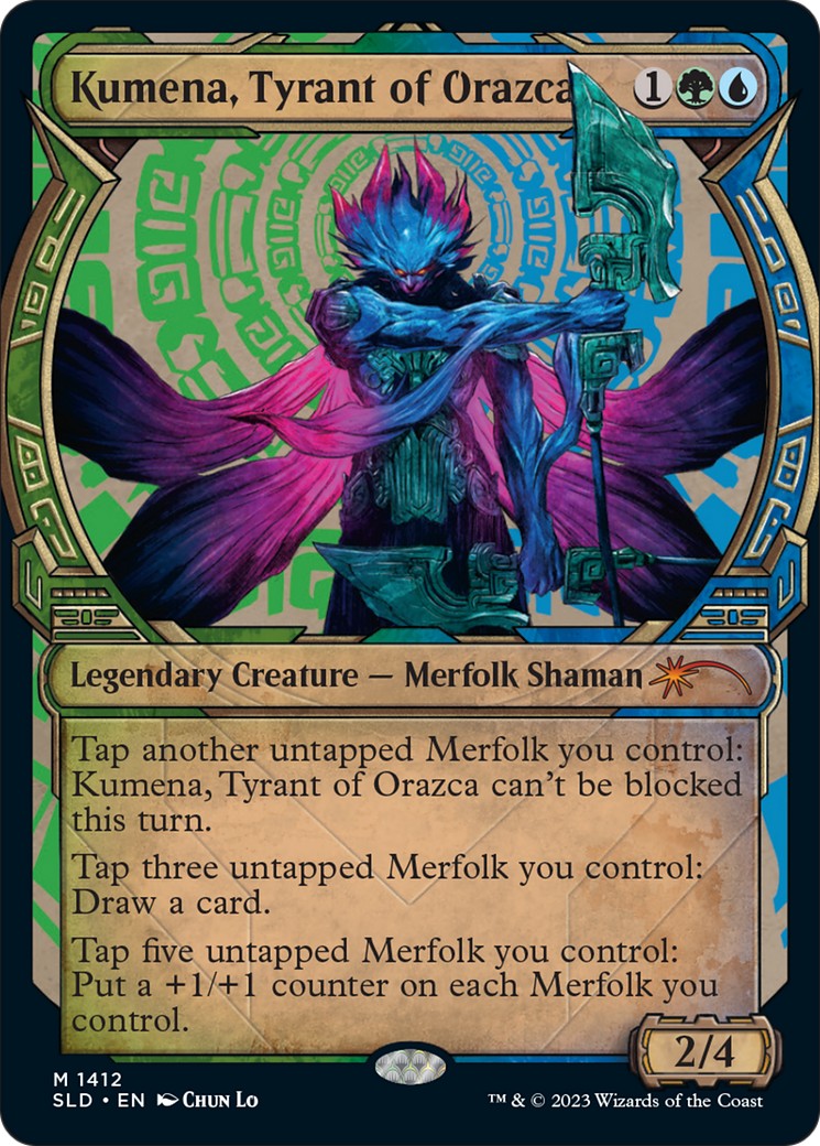 2023 Magic: The Gathering Secret Lair Drop 2023 Magic: The Gathering Secret Lair Drop #1412 trading card
