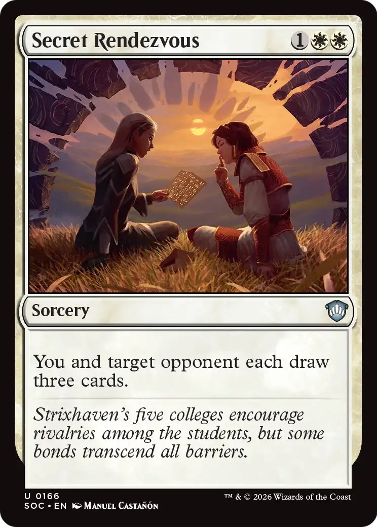 2026 Magic: The Gathering Secrets of Strixhaven 2026 Magic: The Gathering Secrets of Strixhaven #166 trading card