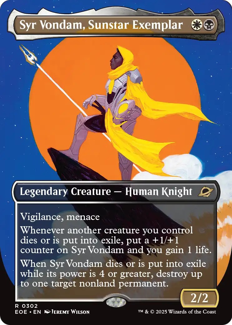 Syr Vondam, Sunstar Exemplar - Image 1