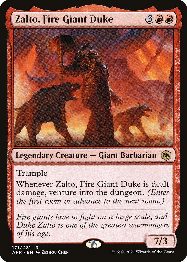 Zalto, Fire Giant Duke - Image 1