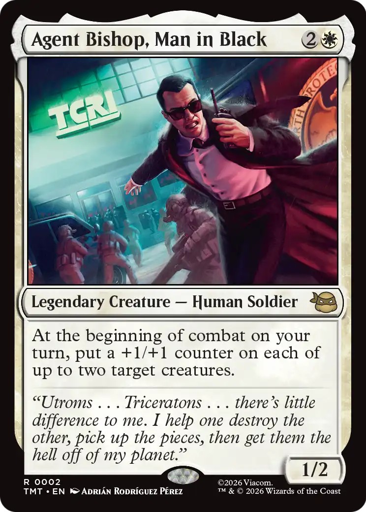Agent Bishop, Man in Black - Image 1
